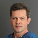 Nurse smiling in hospital